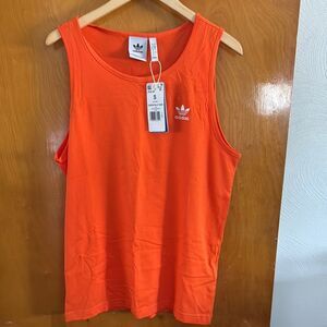 Adidas Tank Top Mens Small Orange